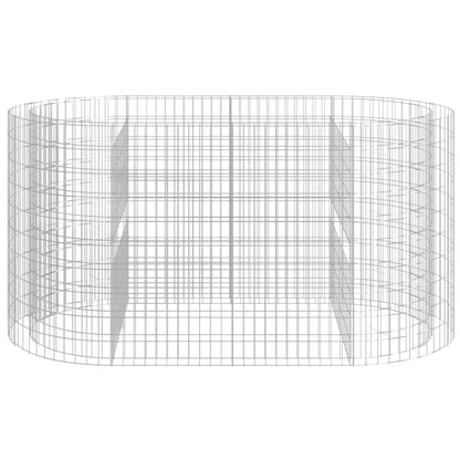 Gabion Plantenbak Verhoogd 200X100X100 Cm Gegalvaniseerd Ijzer