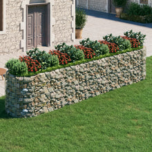 Gabion Plantenbak Verhoogd 500X100X100 Cm Gegalvaniseerd Ijzer