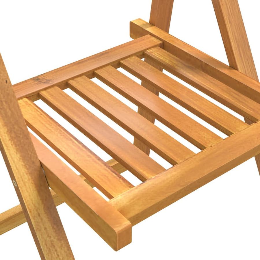 Tuinstoelen Inklapbaar Massief Acaciahout 4