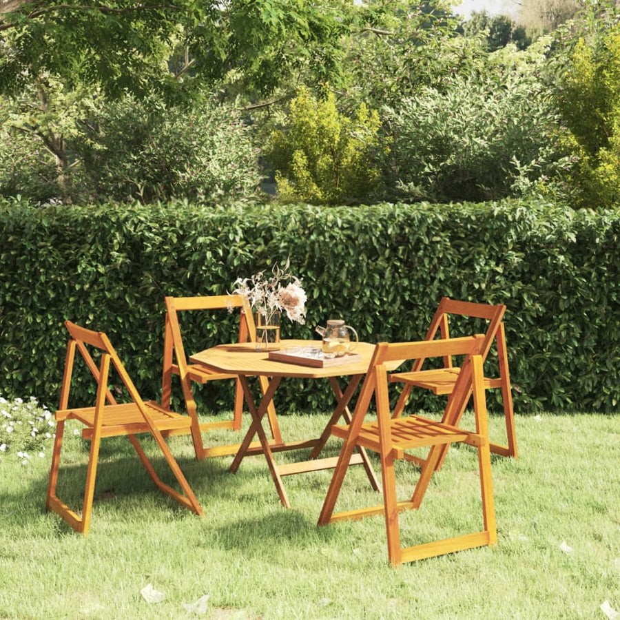 Tuinstoelen Inklapbaar Massief Acaciahout 4