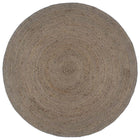 Handmade Round Jute Rug 180 cm