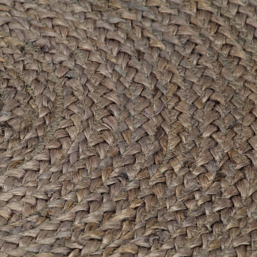 Vloerkleed Handgemaakt Rond Jute 180 cm