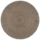 Handmade Round Jute Rug 240 cm