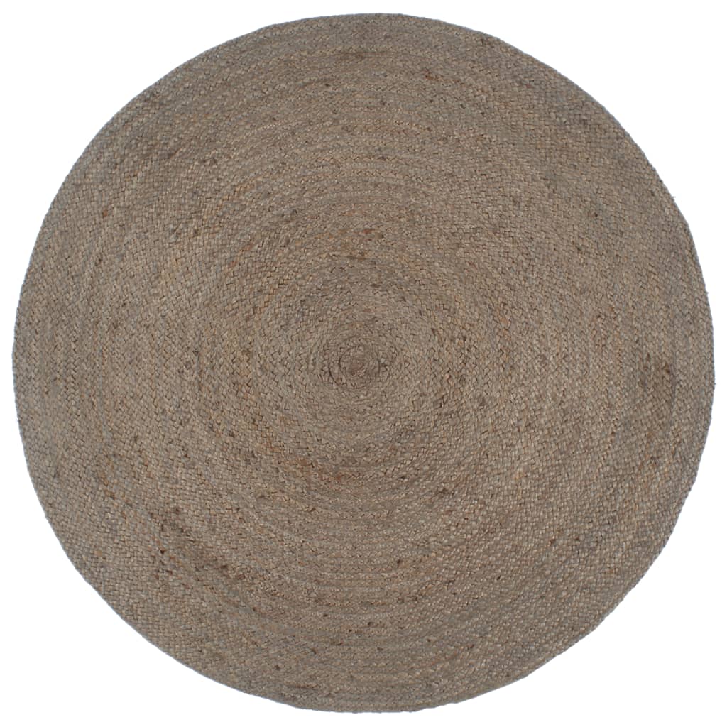 Vloerkleed Handgemaakt Rond Jute 240 cm