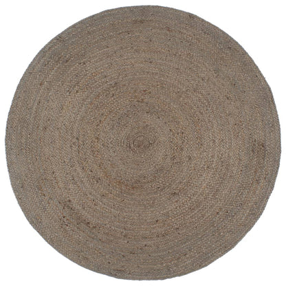 Vloerkleed Handgemaakt Rond Jute 240 cm