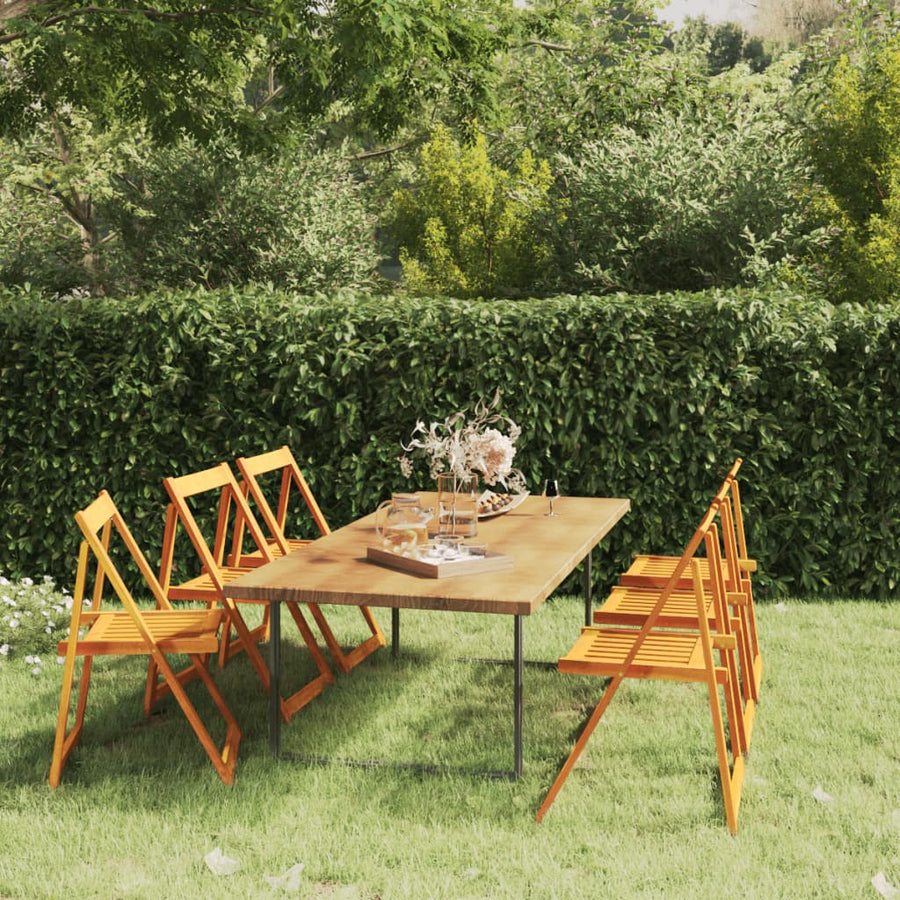 Tuinstoelen Inklapbaar Massief Acaciahout 6