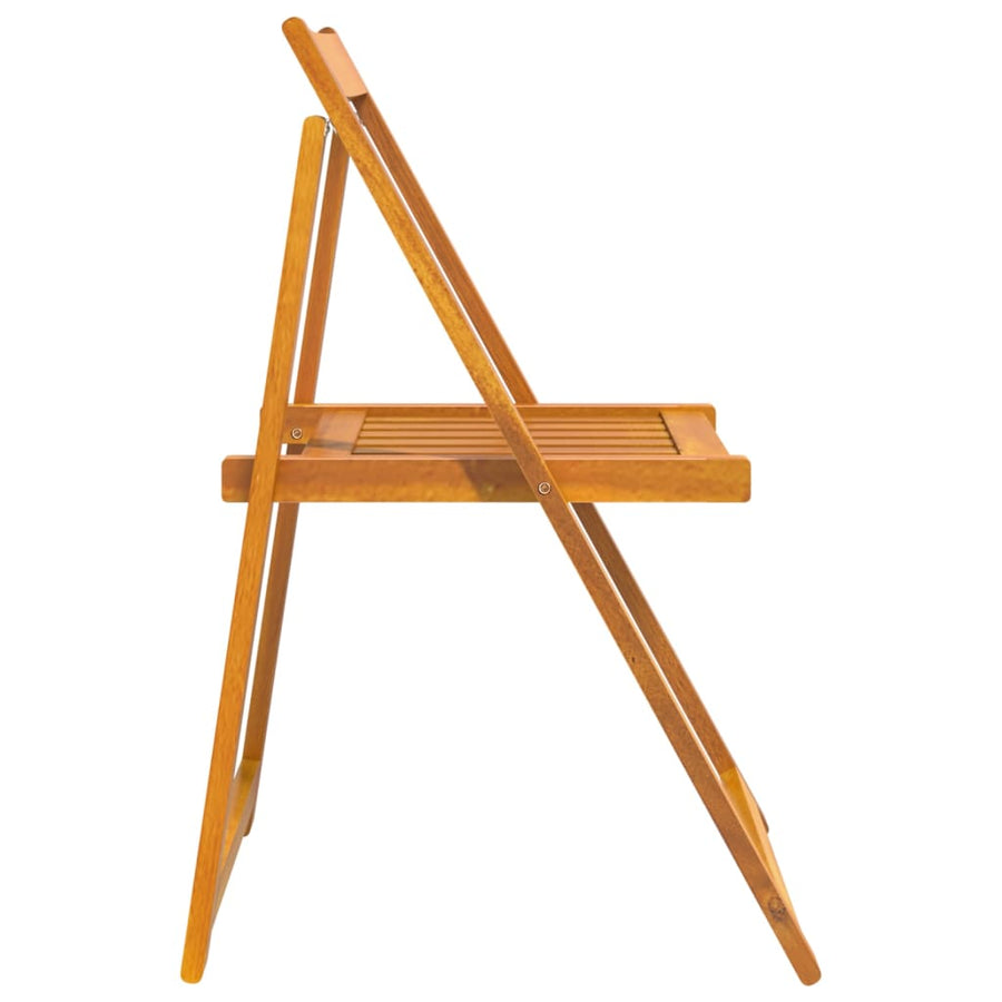 Tuinstoelen 8 st inklapbaar massief acaciahout