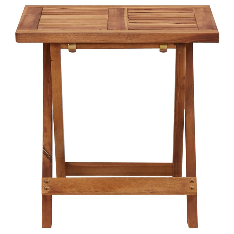 Ligbeddenset Met Tafel Massief Acaciahout 2 ligbedden met tafel