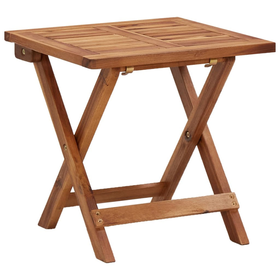 Ligbeddenset Met Tafel Massief Acaciahout 2 ligbedden met tafel