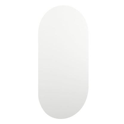 Spiegel met LED-verlichting 40x20 cm glas ovaal 40 x 20 cm met LED ovaal