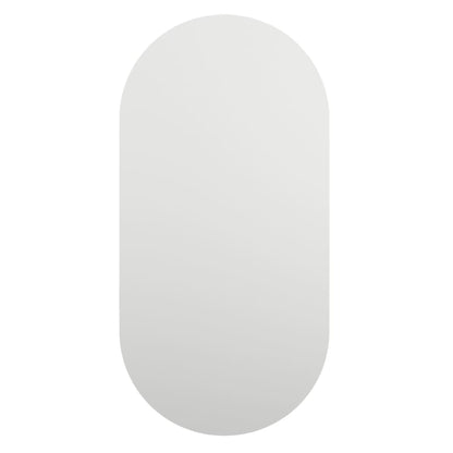 Spiegel met LED-verlichting 40x20 cm glas ovaal 40 x 20 cm met LED ovaal