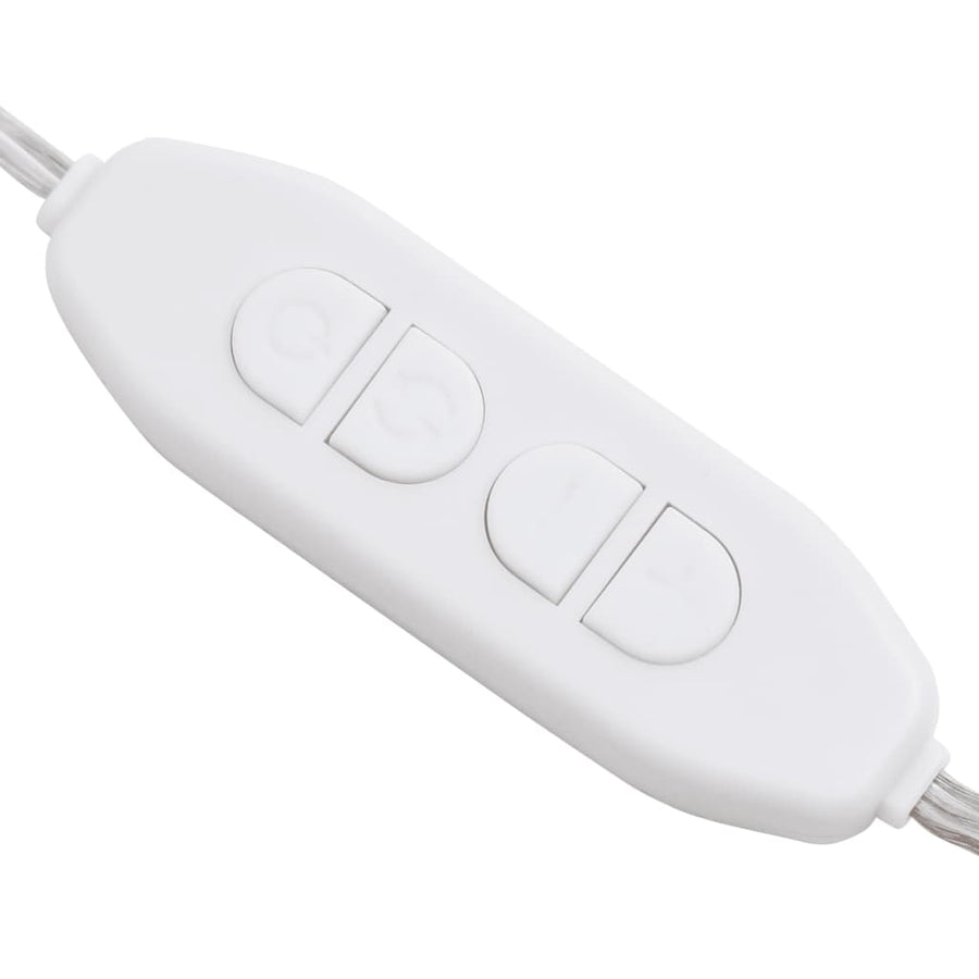Spiegel met LED-verlichting ovaal 80x40 cm glas 1 80 x 40 cm ovaal