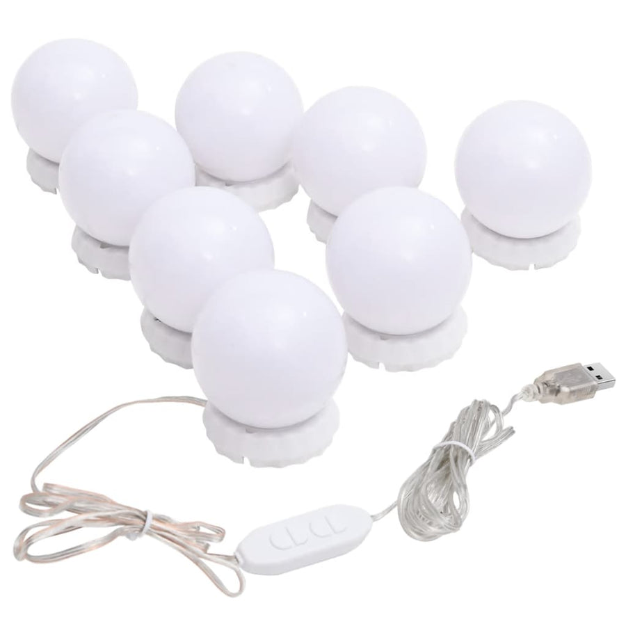 Spiegel met LED-verlichting boog 60x40 cm glas 1 60 x 40 cm Boog
