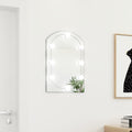 Spiegel met LED-verlichting boog 60x40 cm glas