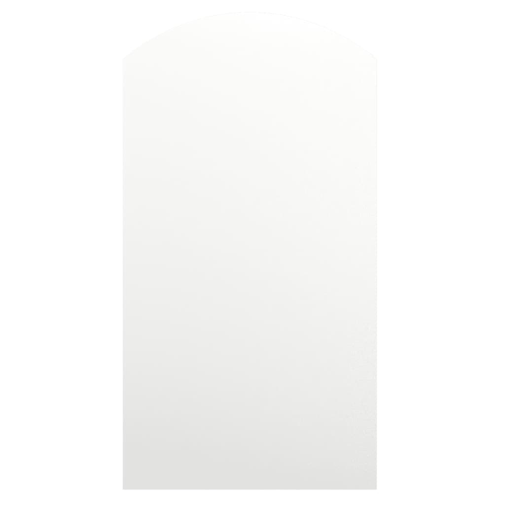 Spiegel met LED-verlichting boog 90x45 cm glas 90 x 45 cm met LED Boog