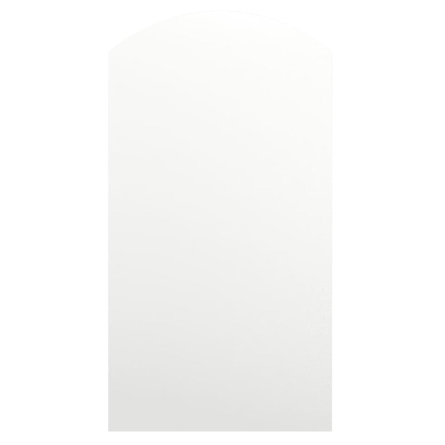 Spiegel met LED-verlichting boog 90x45 cm glas 90 x 45 cm met LED Boog