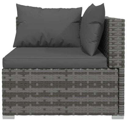 12-Delige Loungeset Met Kussens Poly Rattan 1