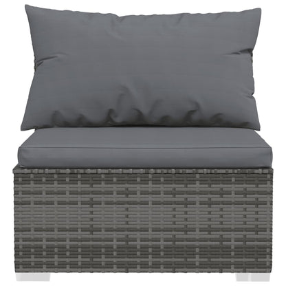 12-Delige Loungeset Met Kussens Poly Rattan 1