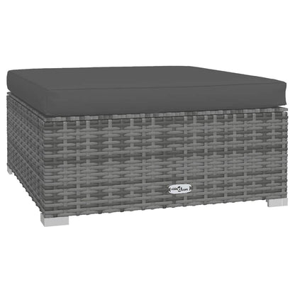 5-Delige Loungeset Met Kussens Poly Rattan 1