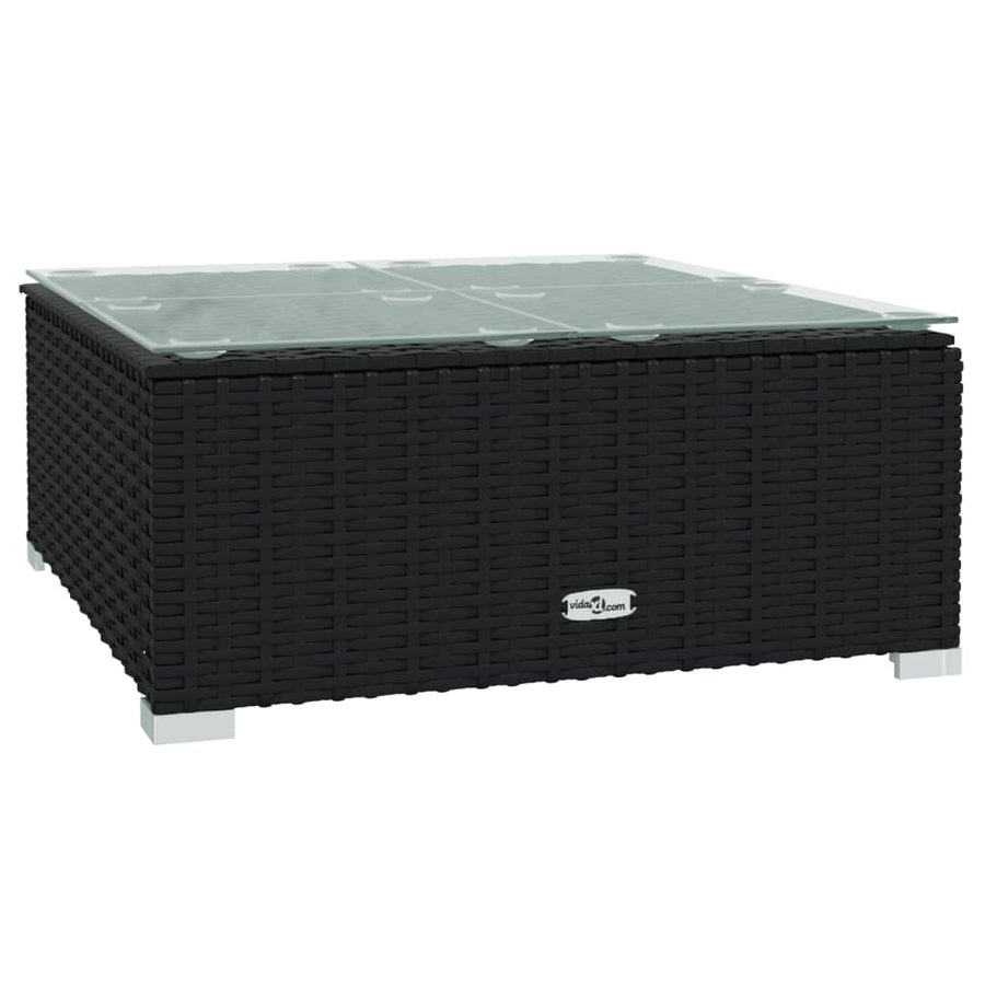 7-Delige Loungeset Met Kussens Poly Rattan 1