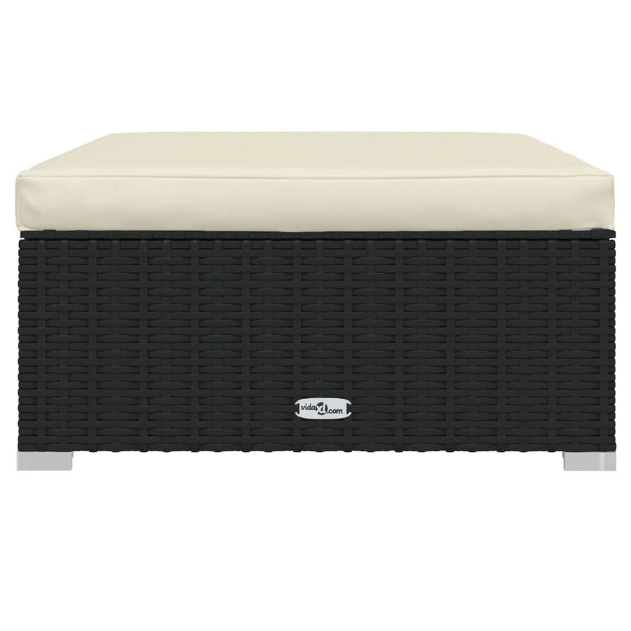 7-Delige Loungeset Met Kussens Poly Rattan 1