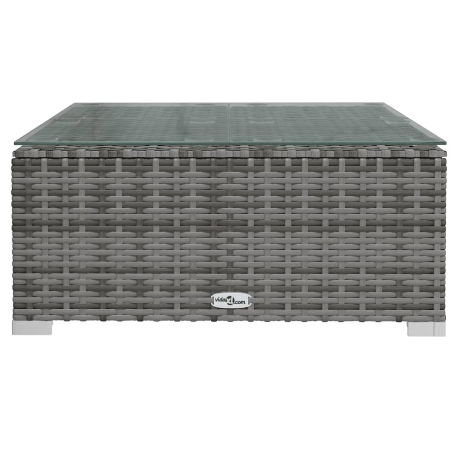 7-Delige Loungeset Met Kussens Poly Rattan 1