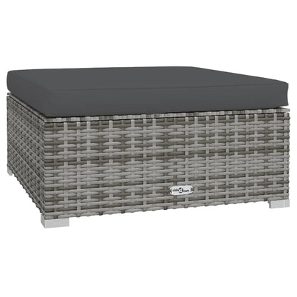 7-Delige Loungeset Met Kussens Poly Rattan 1