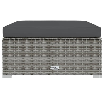 7-Delige Loungeset Met Kussens Poly Rattan 1