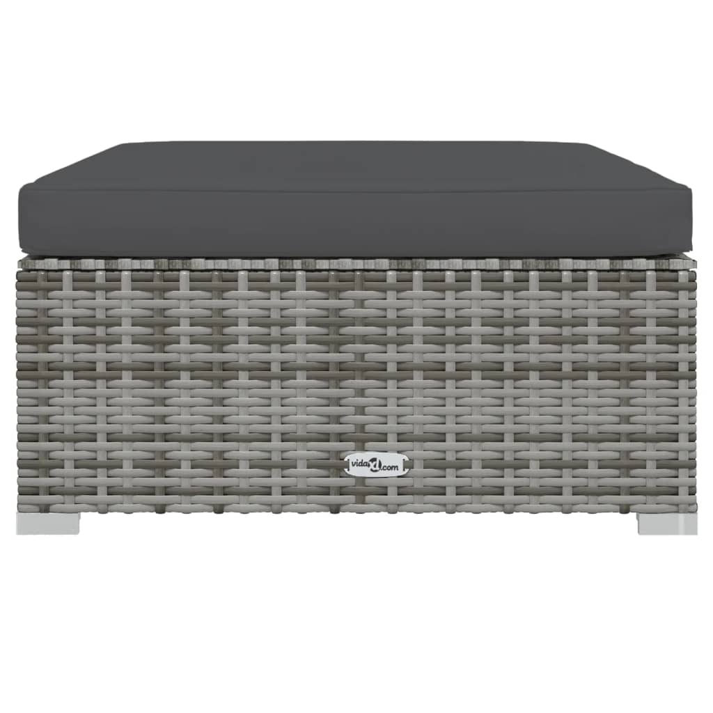7-Delige Loungeset Met Kussens Poly Rattan 1