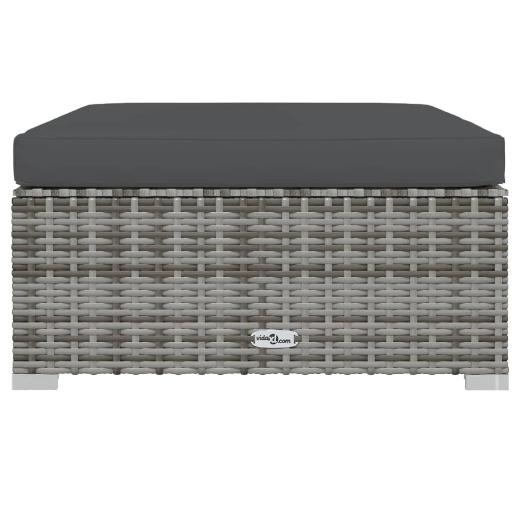 8-Delige Loungeset Met Kussens Poly Rattan 1