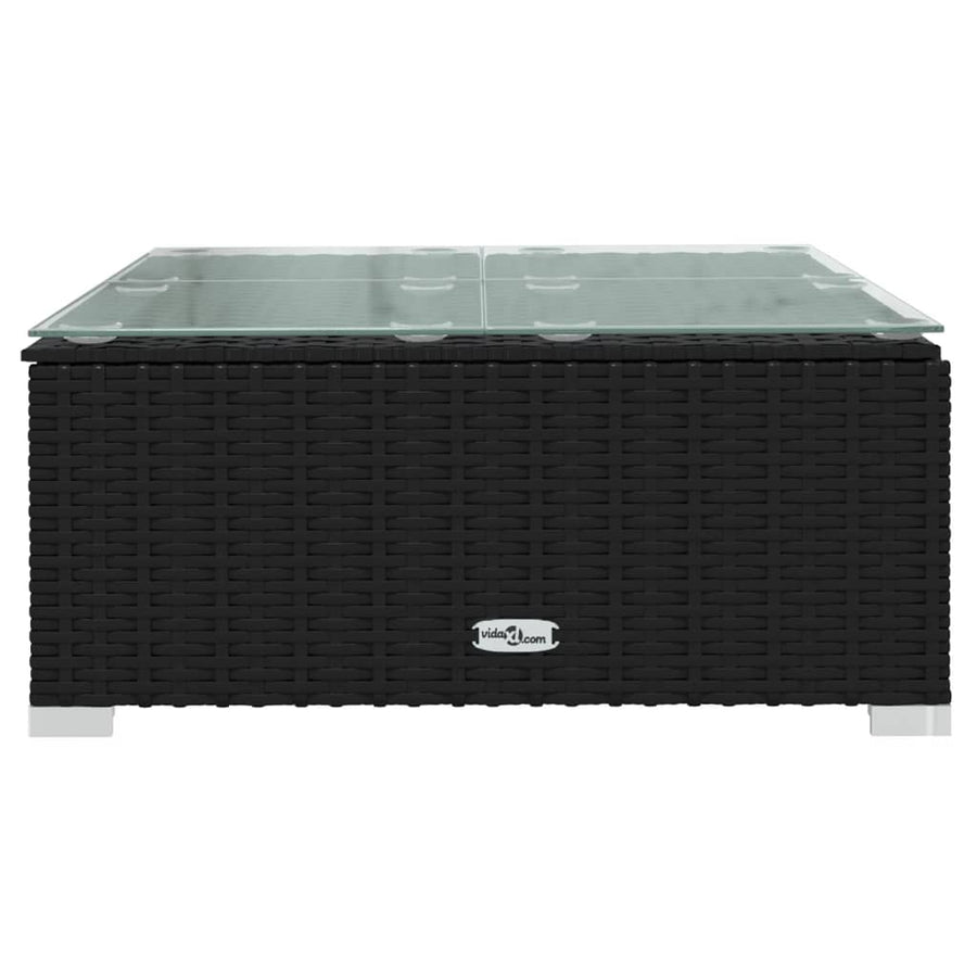 9-Delige Loungeset Met Kussens Poly Rattan 1