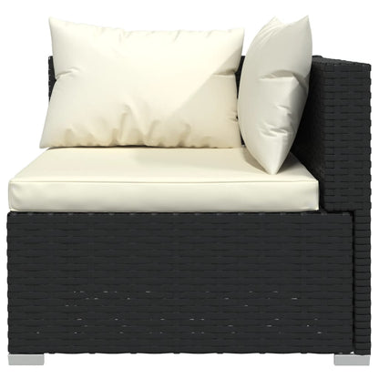 7-Delige Loungeset Met Kussens Poly Rattan 1