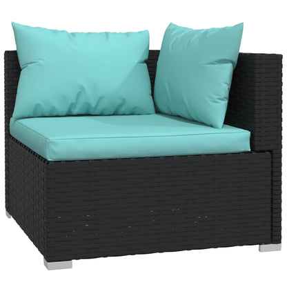 8-Delige Loungeset Met Kussens Poly Rattan 1