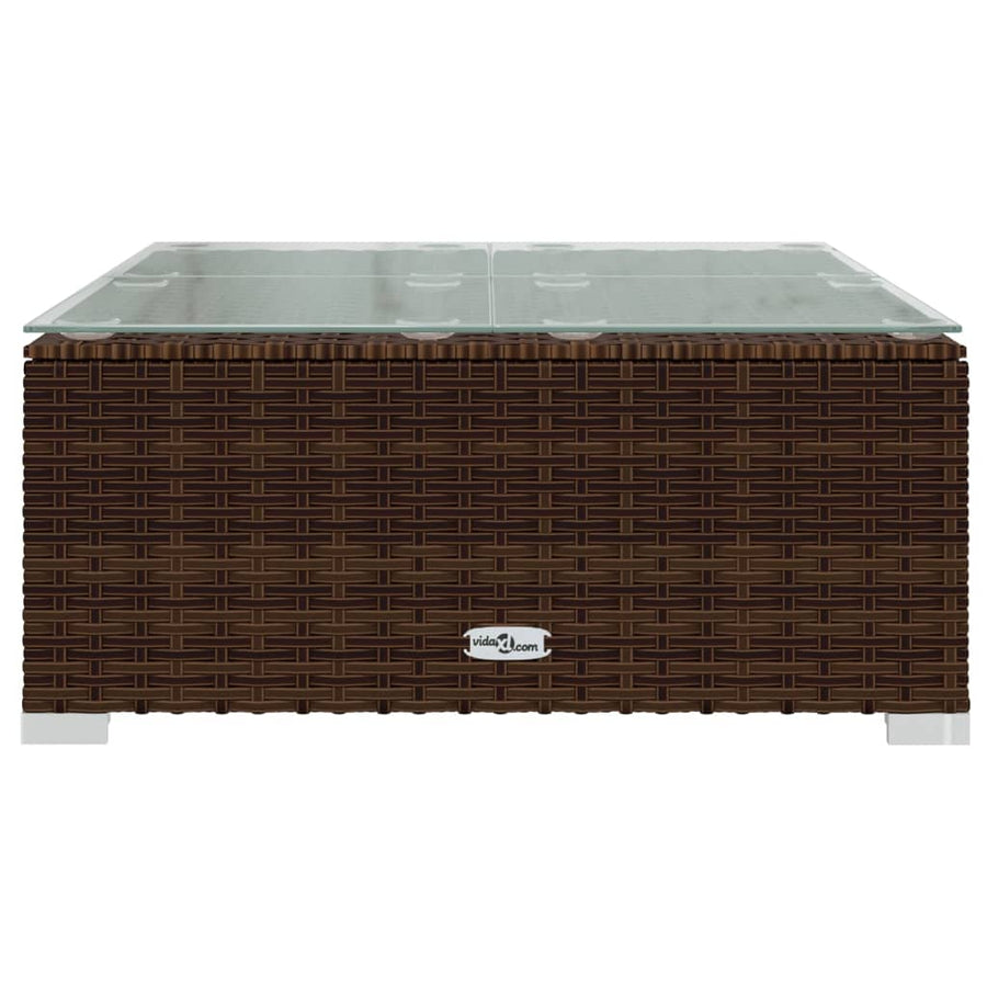 14-Delige Loungeset Met Kussens Poly Rattan 1