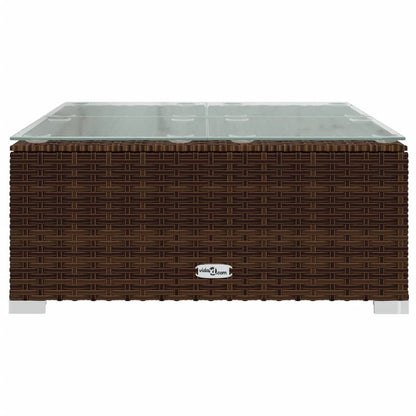 13-Delige Loungeset Met Kussens Poly Rattan 1
