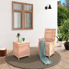 Kussenbox massief vurenhout 50x50x56 cm