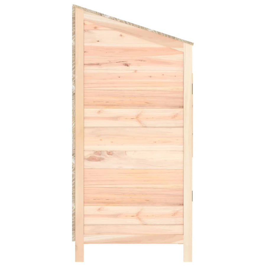 Tuinschuur Massief Vurenhout 55 x 52 x 112 cm Naturel