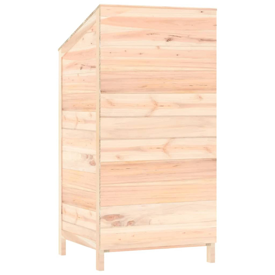 Tuinschuur Massief Vurenhout 55 x 52 x 112 cm Naturel