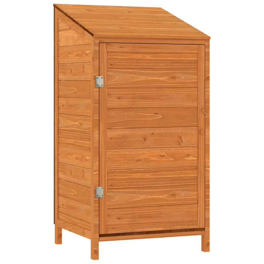 Tuinschuur Massief Vurenhout 55 x 52 x 112 cm Bruin