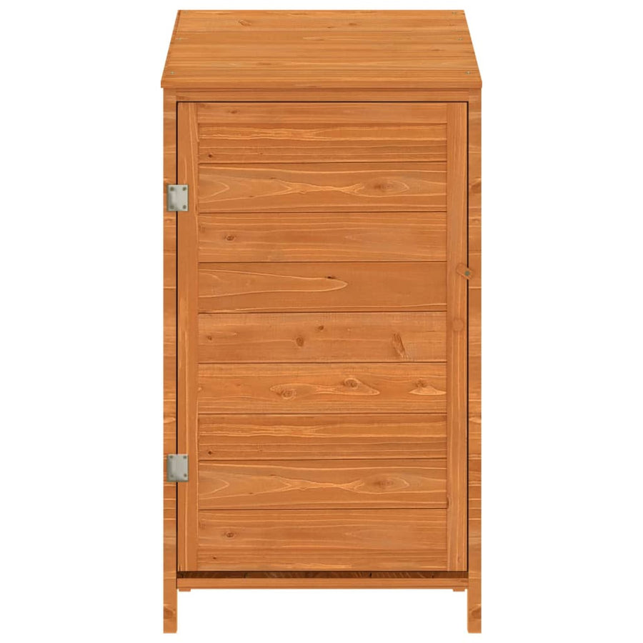 Tuinschuur Massief Vurenhout 55 x 52 x 112 cm Bruin
