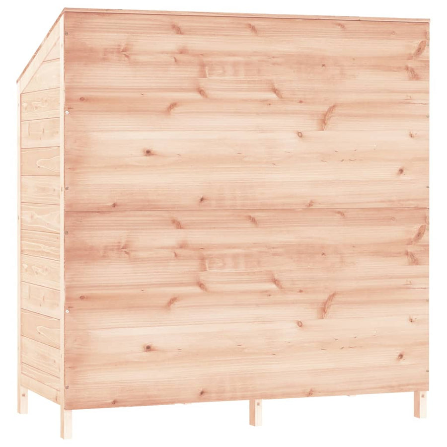 Tuinschuur Massief Vurenhout 102 x 52 x 112 cm Naturel