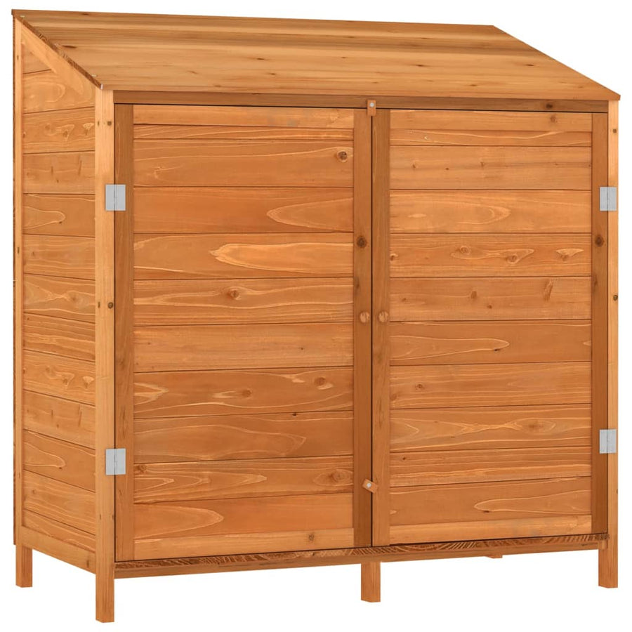 Tuinschuur Massief Vurenhout 102 x 52 x 112 cm Bruin