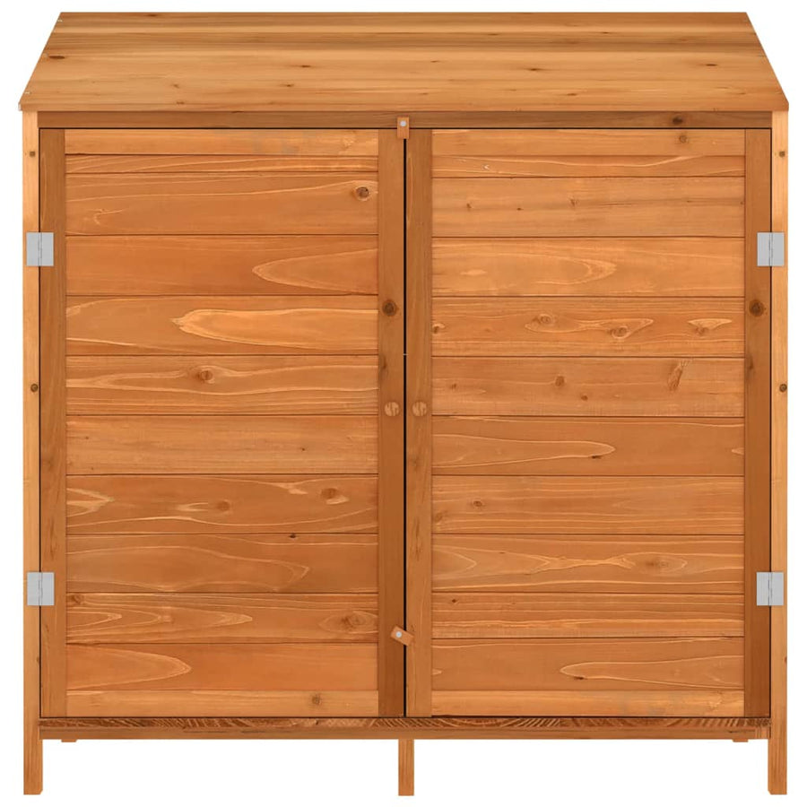 Tuinschuur Massief Vurenhout 102 x 52 x 112 cm Bruin