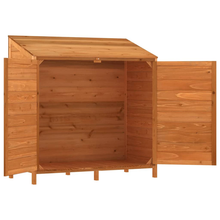 Tuinschuur Massief Vurenhout 102 x 52 x 112 cm Bruin