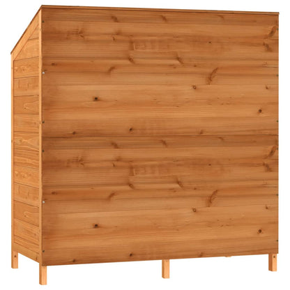 Tuinschuur Massief Vurenhout 102 x 52 x 112 cm Bruin