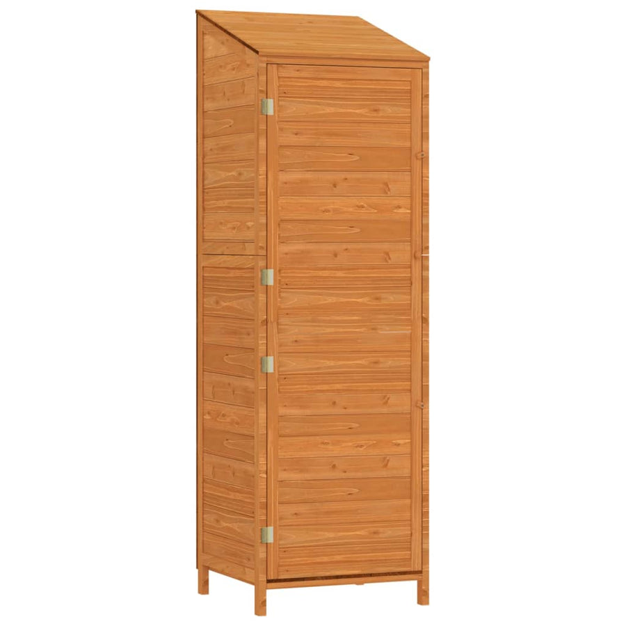 Tuinschuur 55X52X174,5 Cm Massief Vurenhout 55 x 52 x 174.5 cm Bruin