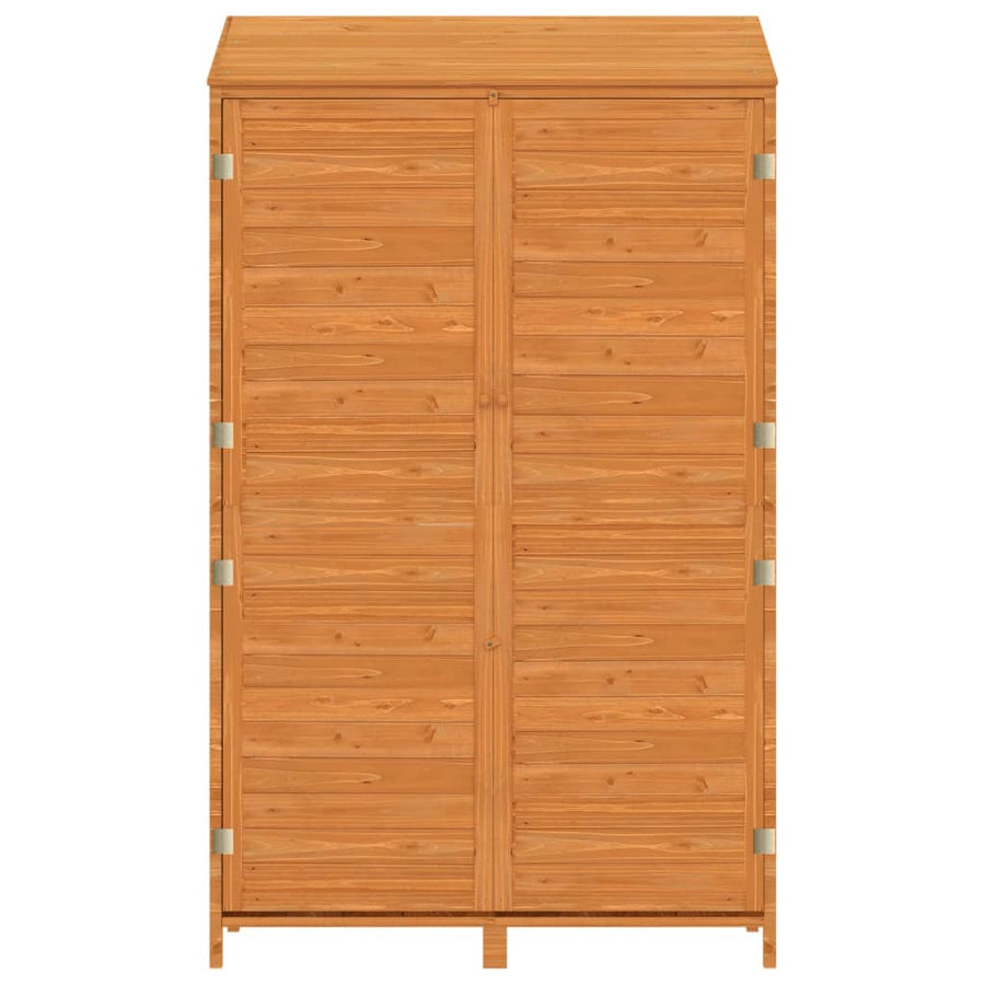 Tuinschuur 102X52X174,5 Cm Massief Vurenhout 102 x 52 x 174.5 cm Bruin