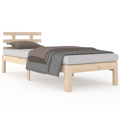 Bedframe Massief Hout 90X190 Cm