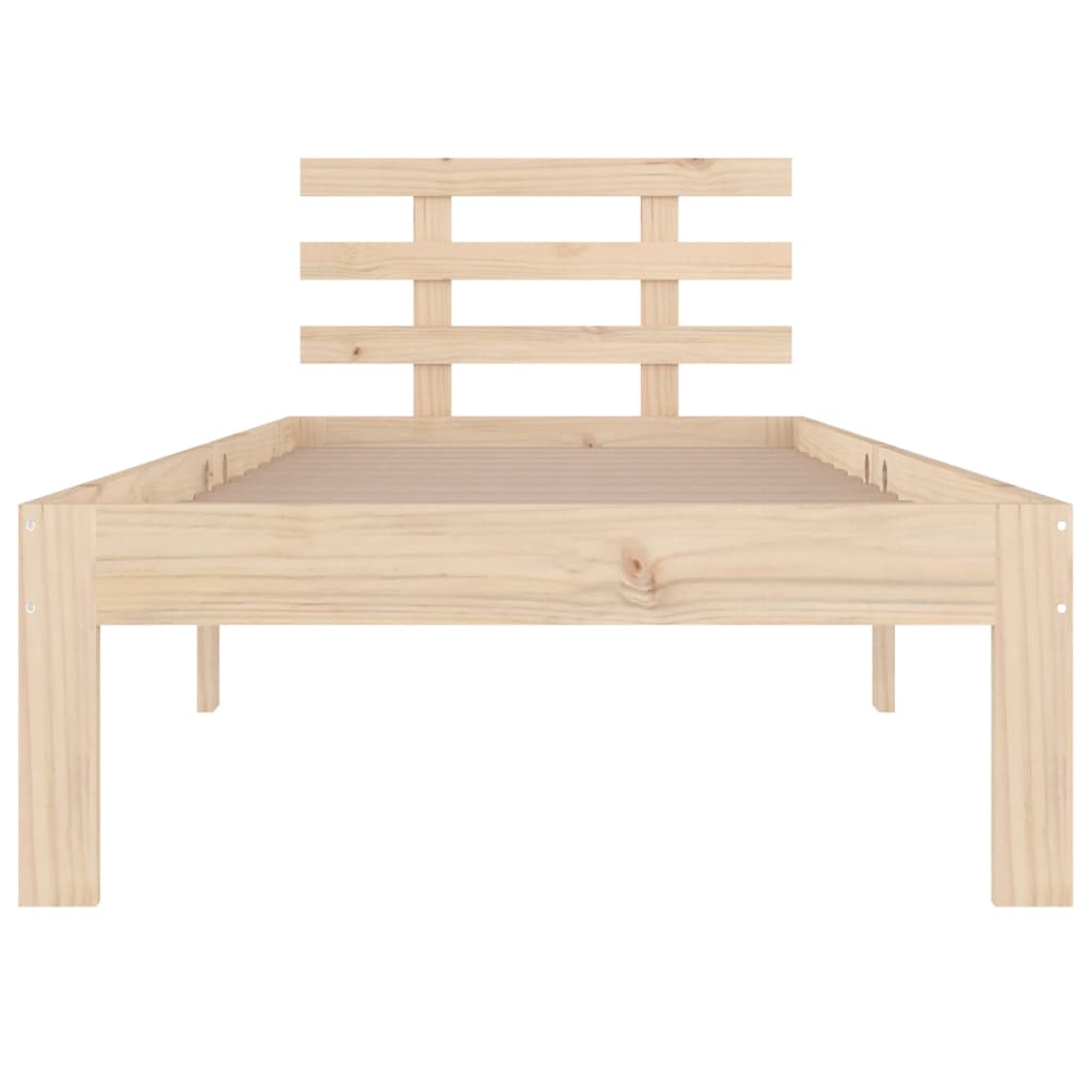 Bedframe Massief Hout 90X190 Cm