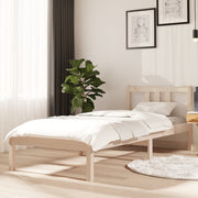 Bedframe massief grenenhout 75x190 cm